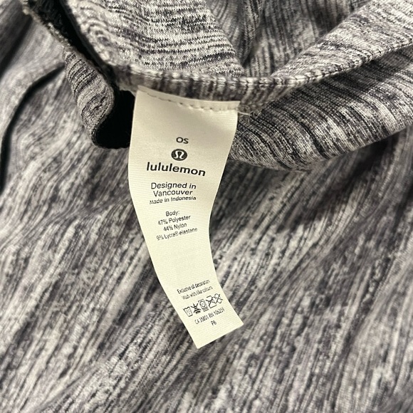 LULULEMON ATHLETICA Vinyasa Scarf *Rulu in‎ Space Dye Seal Gray Deep Cool - Picture 10 of 10